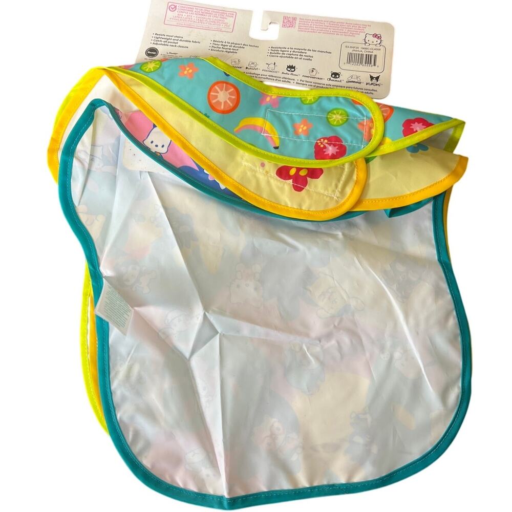 NWT Hello Kitty Superbib & Friends 6-24 Months - Picture 2 of 5